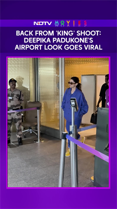 Back From 'King' Shoot: Deepika Padukone's Airport Look Goes Viral