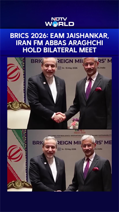 EAM Jaishankar Holds Key Talks With Iranian FM Abbash Araghchi At BRICS 2026
