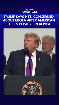 Trump Says He's 'Concerned' About Ebola After A US Citizen Tests Positive In Africa