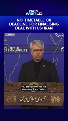 Iran Says No Timeline Set for Nuclear Deal With United States, Warns Conflict Could Spread Beyond Region