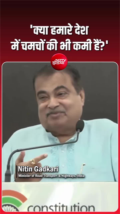 Nitin Gadkari Remark Goes Viral: क्या हमारे देश में चमचों की कमी है?