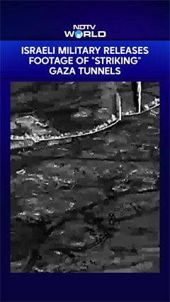 IDF Shares Video Of What It Says Is An Operation To Dismantle Gaza Tunnel Routes