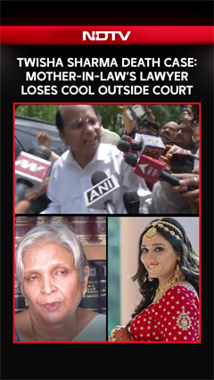 Twisha Sharma Death Case: Drama Outside Court After Giribala Singh's Lawyer Loses Cool