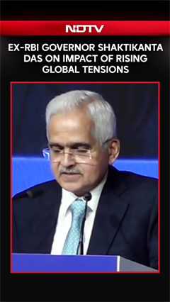 Shaktikanta Das On Rising Global Tensions And Economic Risks
