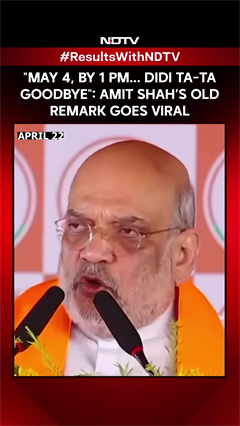 Bengal Election 2026 | "May 4, By 1 PM... Didi Ta-Ta Goodbye": Amit Shah&rsquo;s Old Remark Goes Viral