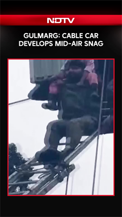 Gulmarg: Tourists Rescued After Cable Car Develops Mid-Air Snag