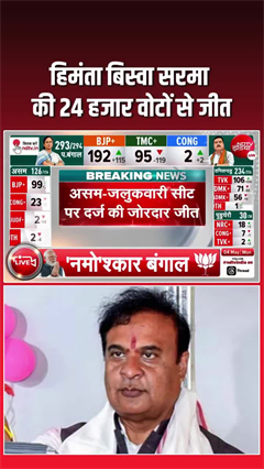 Assam Assembly Election 2026: हिमंता बिस्वा सरमा की 24 हजार वोटों से जीत