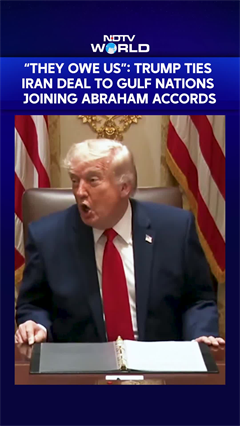 &ldquo;They Owe It To Us&rdquo;: Trump Ties Iran Deal To Gulf Nations Joining Abraham Accords