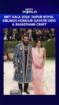 Met Gala 2026: Jaipur Royals Gauravi Kumari & Sawai Padmanabh Singh Celebrate Rajasthani Craft