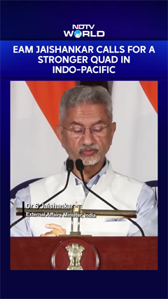 QUAD Summit 2026 | EAM Jaishankar Calls For Stronger QUAD Role In The Indo-Pacific
