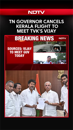 Tamil Nadu Governor Likely To Meet Vijay Soon, Cancels Flight