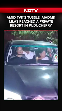Amid TVK&rsquo;s Tussle, AIADMK MLAs Reached A Private Resort In Puducherry
