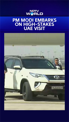 PM Modi Begins High-Stakes UAE Visit Amid Key Strategic Talks