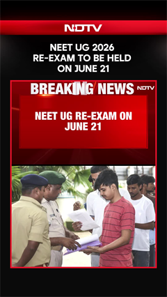 NEET UG 2026 Re-Exam On June 21, NTA Announces Fresh Exam Date