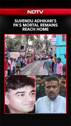 Suvendu Adhikari&rsquo;s PA&rsquo;s Mortal Remains Reach Home