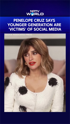 Actor Penelope Cruz Says Younger Generation Are &lsquo;Victims&rsquo; Of Social Media