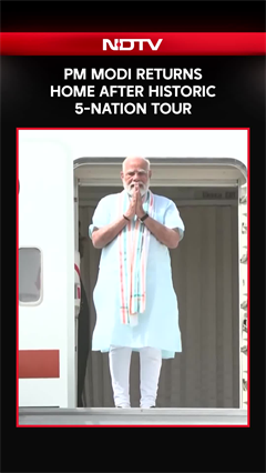 PM Modi News | PM Modi Returns After Landmark 5-Nation Diplomatic Tour