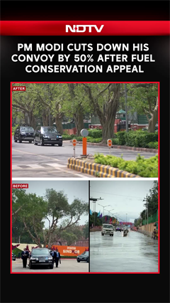 PM Modi Cuts Down His Convoy By 50% After Fuel Conservation Appeal