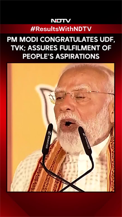 PM Modi Congratulates UDF, TVK; Assures Fulfilment Of People&rsquo;s Aspirations