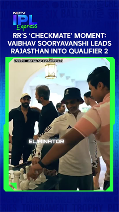 RR&rsquo;s &ldquo;Checkmate&rdquo; Moment: Vaibhav Sooryavanshi Powers Rajasthan Royals Into Qualifier 2