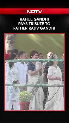 Rajiv Gandhi | Sonia, Rahul, Priyanka Gandhi Pay Tribute To Rajiv Gandhi On 35th Death Anniversary