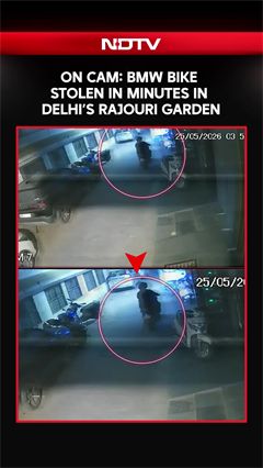 BMW Bike Stolen In Minutes From Outside A Home In Delhi&rsquo;s Rajouri Garden