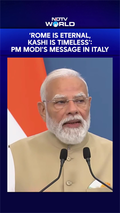 PM Modi | 'Rome is Eternal, Kashi is Timeless': PM Modi's Powerful Civilisational Remark