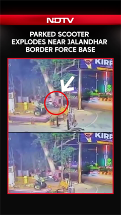 Parked Scooter Explodes Outside BSF Headquarters In Jalandhar, No Injuries Reported