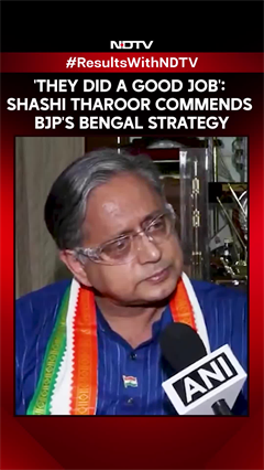 'They Did A Good Job': Shashi Tharoor Commends PM Modi & Amit Shah's Bengal Strategy