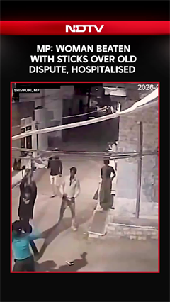Woman Attacked By Neighbours In MP's Shivpuri Over Old Dispute