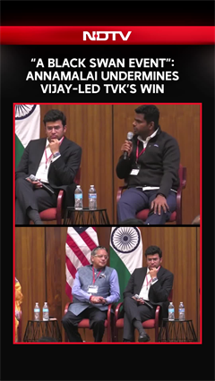Annamalai Undermines Vijay-led TVK's Victory: "A Black Swan Event"