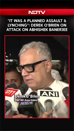 "It Was A Planned Attack & Lynching By BJP Supporters": Derek O'Brien On Abhishek Banerjee's Assault