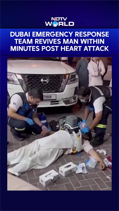 Dubai Emergency Response Team Revive A Man Within Minutes After He Suffered A Heart Attack