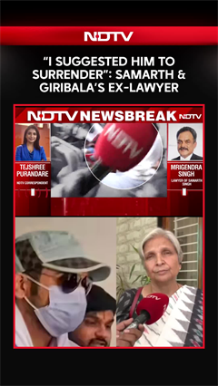 Video: 'Samarth Didn't Want To Surrender, Refused My Advice': Samarth Singh's Ex-Lawyer To NDTV