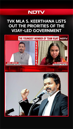 CM Vijay News | TVK MLA S. Keerthana Lists Out The Priorities Of The Vijay-Led Tamil Nadu Government