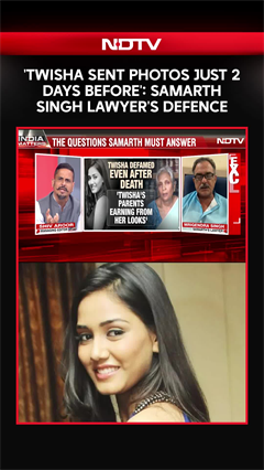 'Twisha Sent Photos Just 2 Days Before': Samarth's Lawyer's Defence