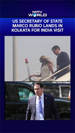 Marco Rubio India Visit | US Secretary Of State Arrives In India For Key India-US Bilateral Talks
