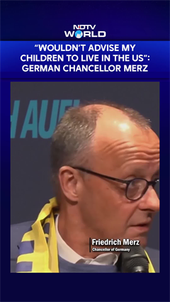 "Won't Advise My Children To Live In The US": German Chancellor Merz Criticises US Under Trump