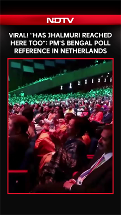"Has Jhalmuri Reached Here Too": PM Modi's Reference To Bengal Polls In Netherlands Goes Viral