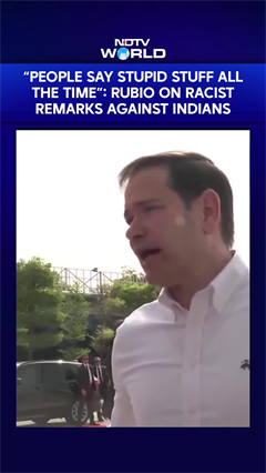 "People Say Stupid Things All The Time": Marco Rubio On Racist Comments Against Indians In The US