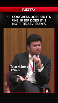 Tejasvi Surya Takes-On Congress Over SIR Row, Reminds Of SIR Exercises During Congress Rule