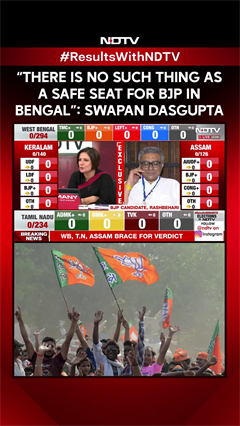 Bengal Election Results | "No Such Thing As A Safe Seat For BJP In Bengal": Swapan Dasgupta