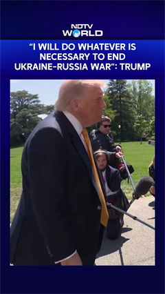 Donald Trump: "I Will Do Whatever Is Necessary To End Ukraine-Russia War"