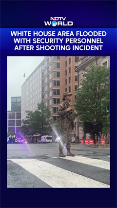 White House Area Flooded With Security Personnel After Gunfire & Shooting Incident