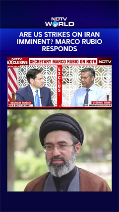 Marco Rubio In India | Are US Strikes On Iran Imminent? Marco Rubio Responds