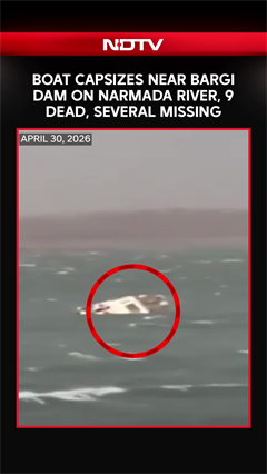 Video: Boat Capsizes Near Bargi Dam On Narmada River, 9 Dead, Several Missing