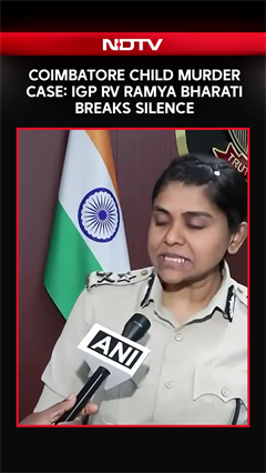 Coimbatore Shocker: IGP RV Ramya Bharathi Reveals Key Details in Child Murder Probe