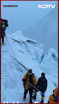 Mt. Everest | From BSF to ITBP, India&rsquo;s Women Warriors Script Everest History