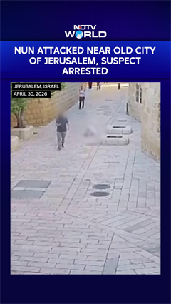 Video: On Camera: Nun Attacked Near Old City Of Jerusalem, Suspect Arrested By Israel Police