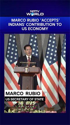 Marco Rubio "Accepts" Indians' Contribution To US Economy
